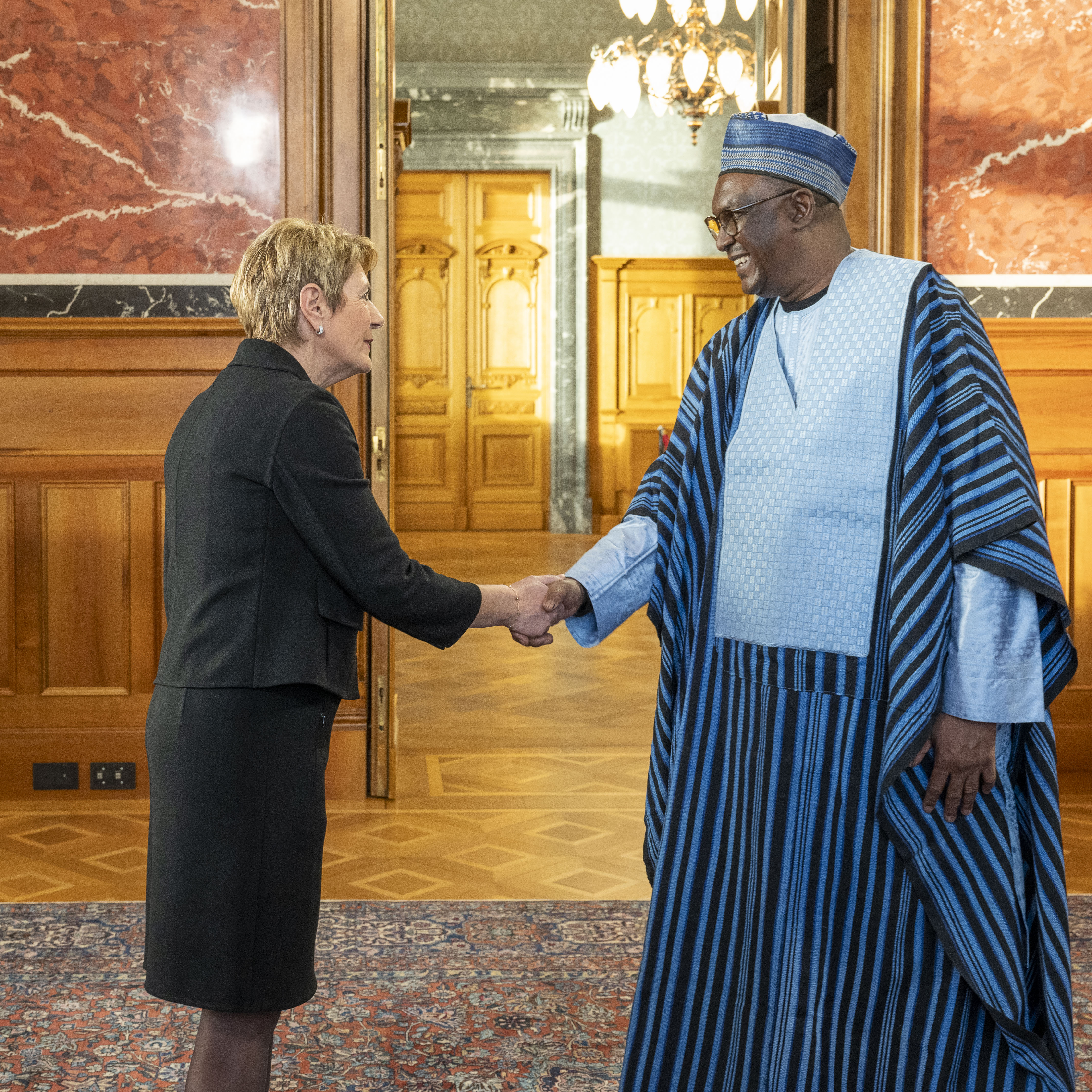 Cérémonie de Présentation des Vœux à Berne